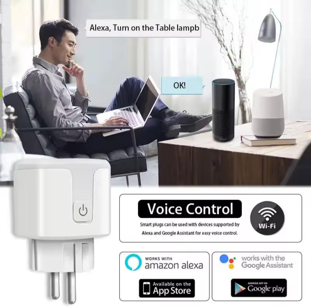 Розумна розетка із Wi-Fi та Bluetooth 20А таймером та моніторингом розходу енергії (2571833444) - фото 7