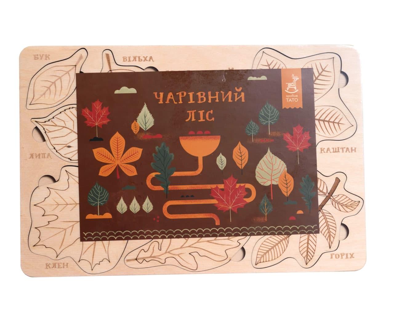 Вкладка-розмальовака Зробив Тато Чарівний ліс (RZ2102) - фото 2 Вкладка-розмальовака Зробив Тато Чарівний ліс (RZ2102) - фото 2