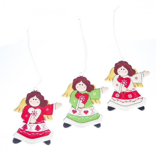 Набор елочных игрушек Забавные ангелочки (005NY) Набор елочных игрушек Забавные ангелочки (005NY)