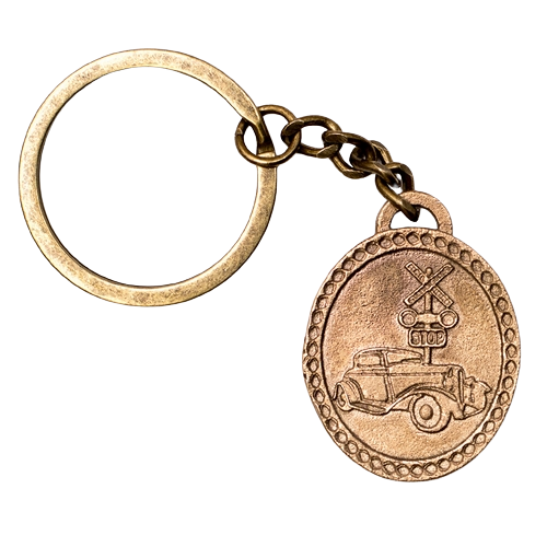 Амулет Amulets of the World Святий Христофер 2,5x2,5x0,3 см Бронзовий (t07024)