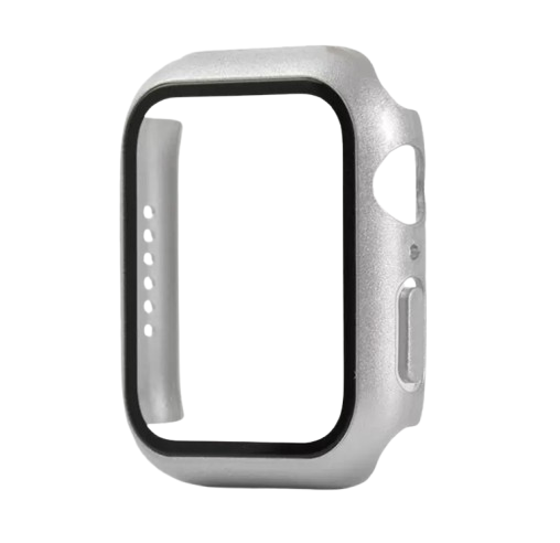 Захисний чохол зі склом Choice для Apple Watch 40 мм Silver