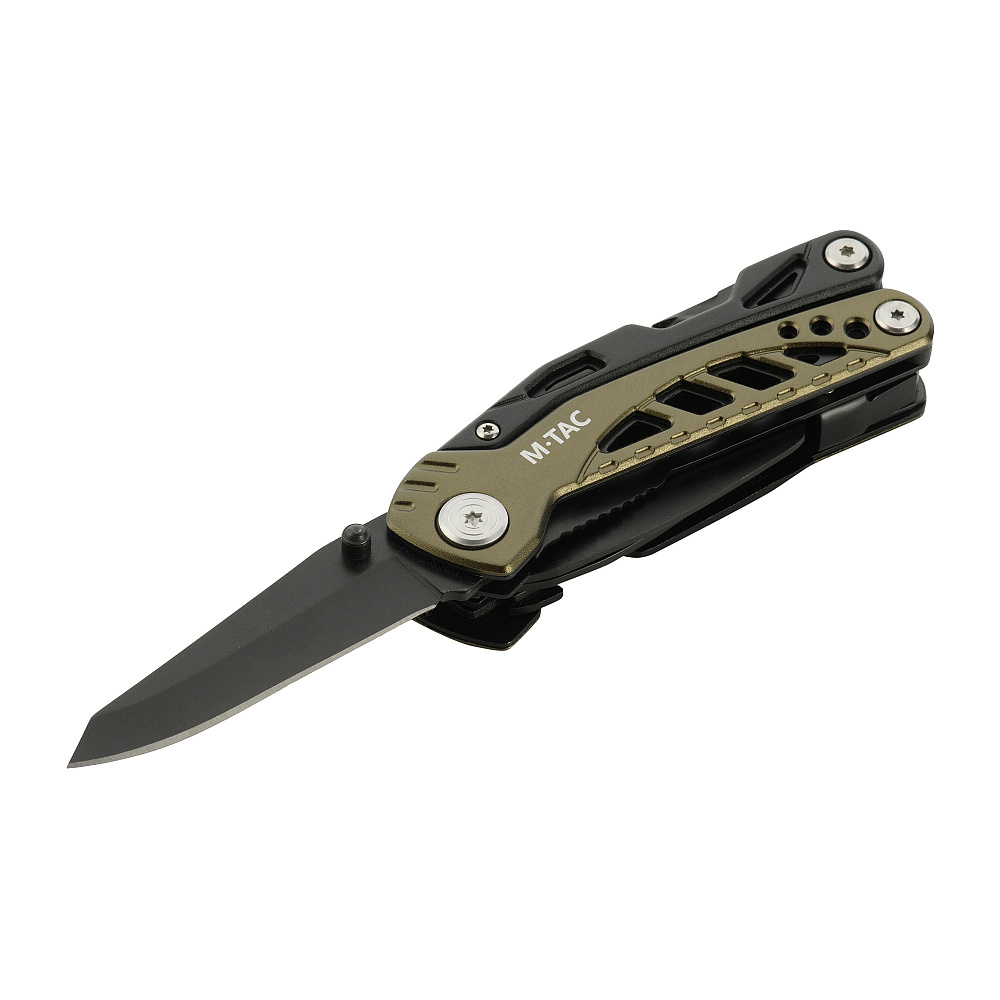 Мультитул M-Tac Type 2 Green/Black (1785602047) - фото 2 Мультитул M-Tac Type 2 Green/Black (1785602047) - фото 2