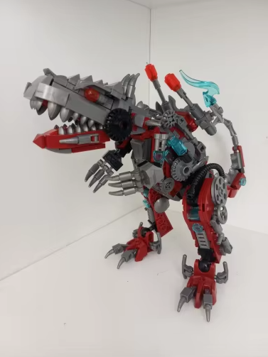 Конструктор 2в1 динозавр индоминуса Рекса из мира - фото 4 Конструктор 2в1 динозавр индоминуса Рекса из мира - фото 4