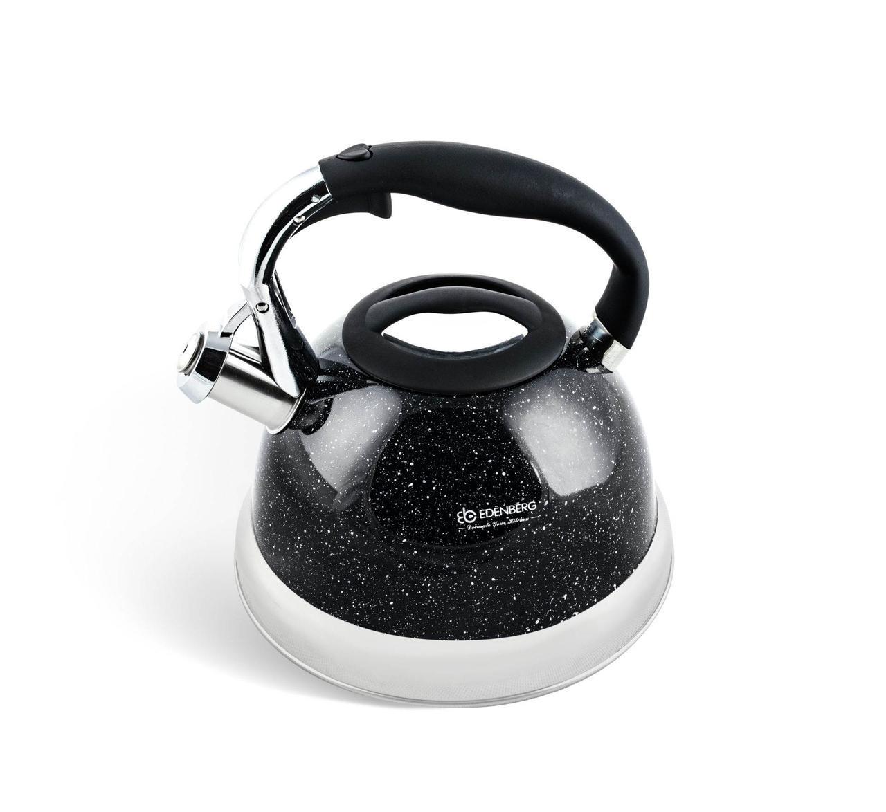 Чайник Edenberg 3 л Черный (EB-1955) - фото 2 Чайник Edenberg 3 л Черный (EB-1955) - фото 2