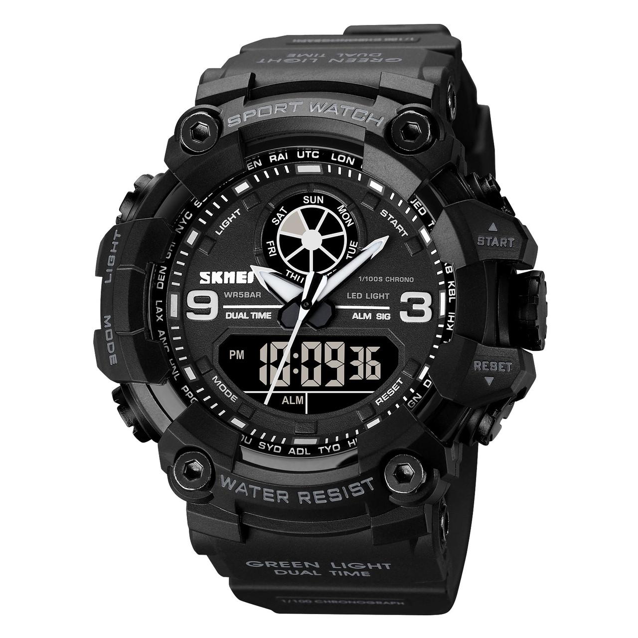 Годинник наручний чоловічий Skmei 1818 1818BK Black (12270)