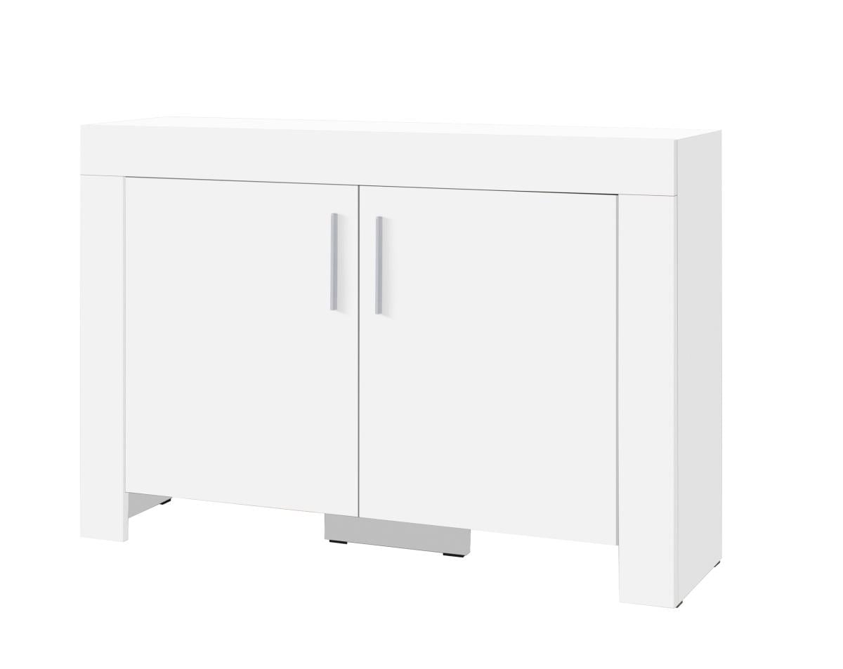 Комод двухдверный Jurek Cezar REG 12 2D+ниша из ДСП Белый (60563) Комод двухдверный Jurek Cezar REG 12 2D+ниша из ДСП Белый (60563)