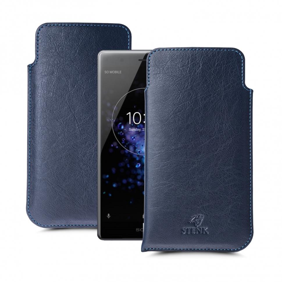Футляр Stenk Elegance для Sony Xperia XZ2 Premium Синій (63012)