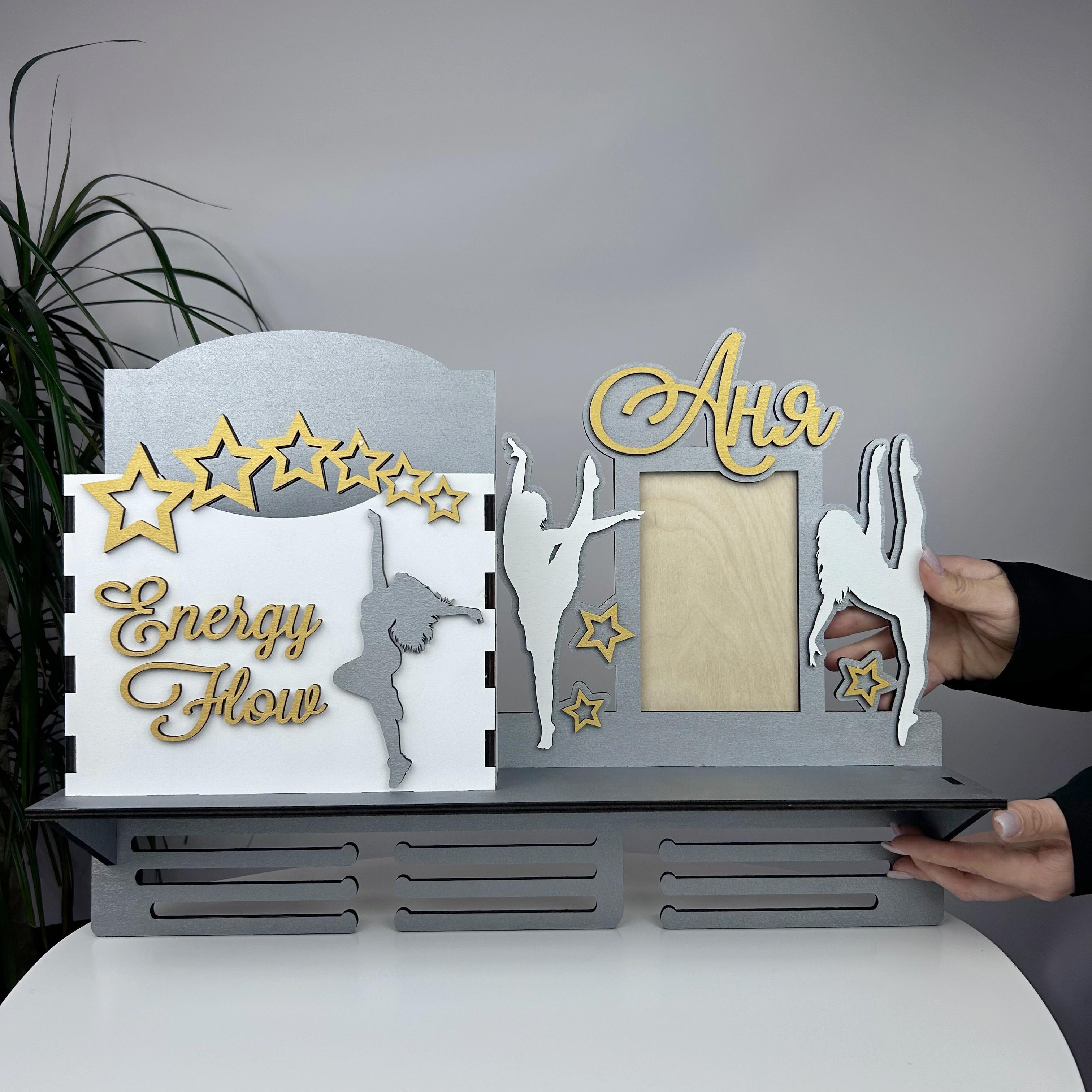 Полка именно большая из дерева Танцы (МЕ-0079)