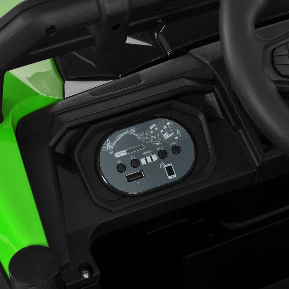 Дитячий електромобіль Bambi баггі M 6073EBLR Зелений - фото 6