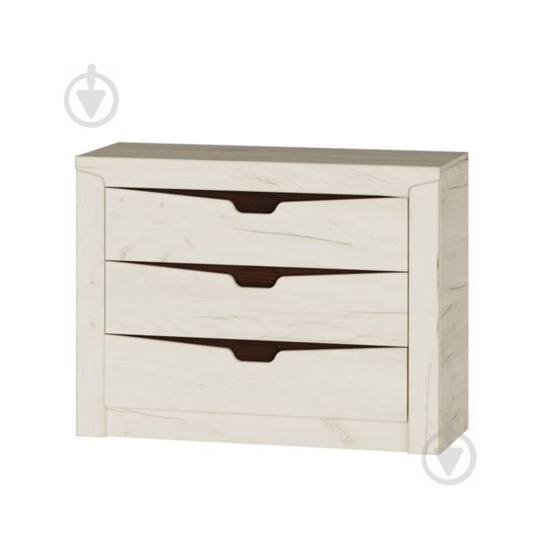 Комод для вещей Эверест Либерти-1000 дуб крафт белый  (EVR-2141)