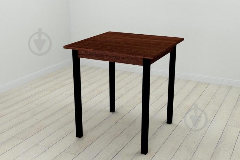 Стол кухонный Ferrum-decor Диего 75x70x70 Черный ДСП Венге 16мм (DIE0010)