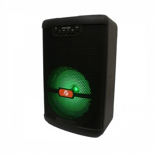 Колонка портативная XPRO KTS-1330 аккумуляторная c микрофоном USB/SD/Bluetooth/FM Черный (AM-3198)