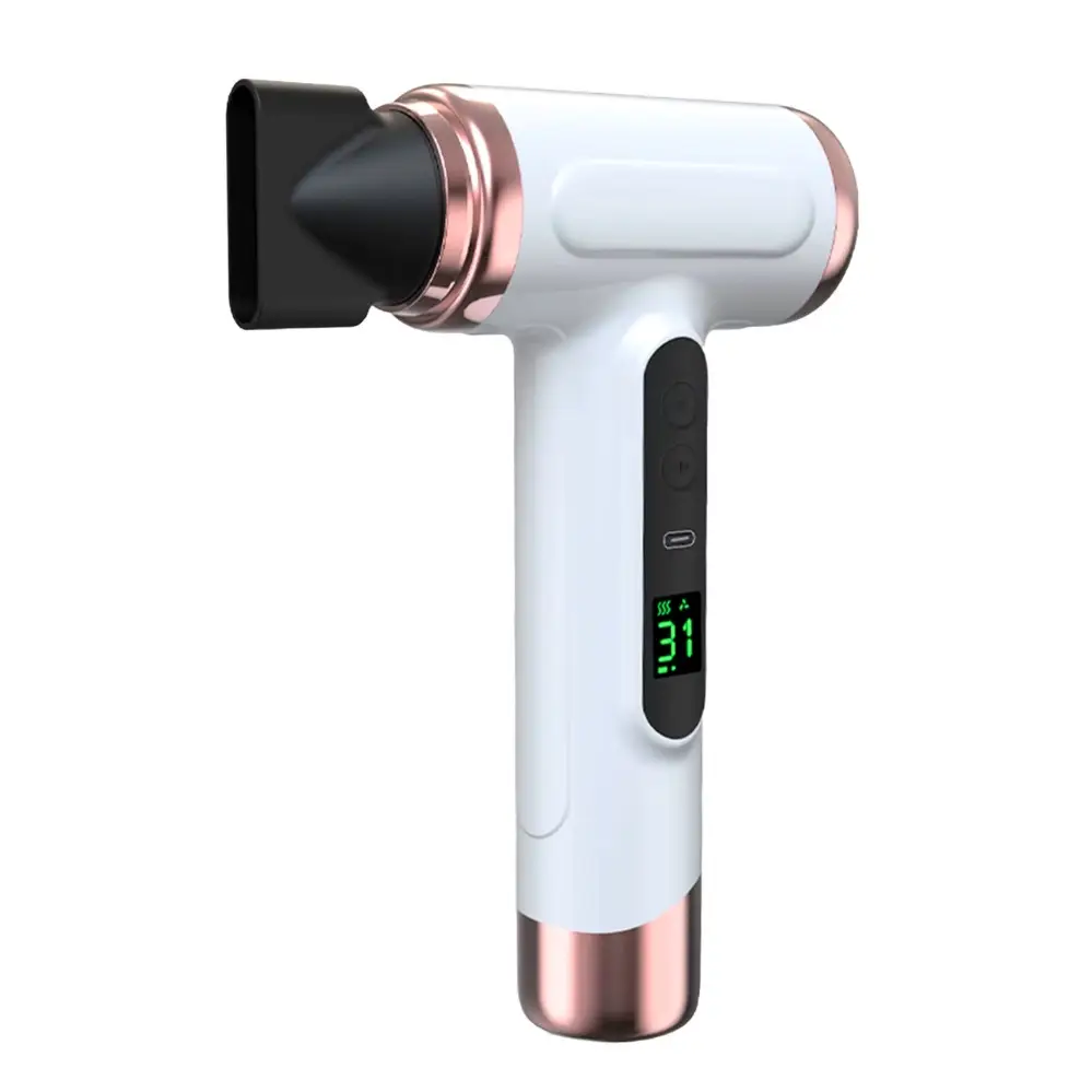 Фен бездротовий RT-305 з USB зарядкою та дисплеєм (29881032)