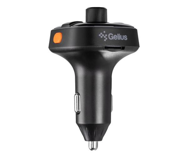 Модулятор FM автомобільний зарядний Gelius Pro RGB-QC3.0 GP-FMT050 Type-C 2 USB 2,4A Black - фото 4 Модулятор FM автомобільний зарядний Gelius Pro RGB-QC3.0 GP-FMT050 Type-C 2 USB 2,4A Black - фото 4