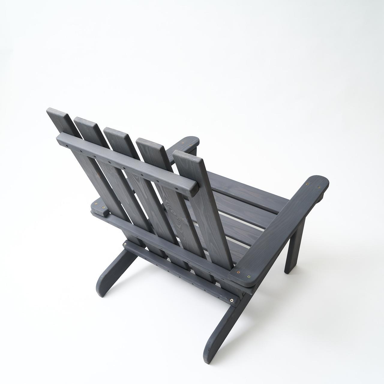 Кресло дачное деревянное складное из сосны Графит (2617580248) - фото 5 Кресло дачное деревянное складное из сосны Графит (2617580248) - фото 5