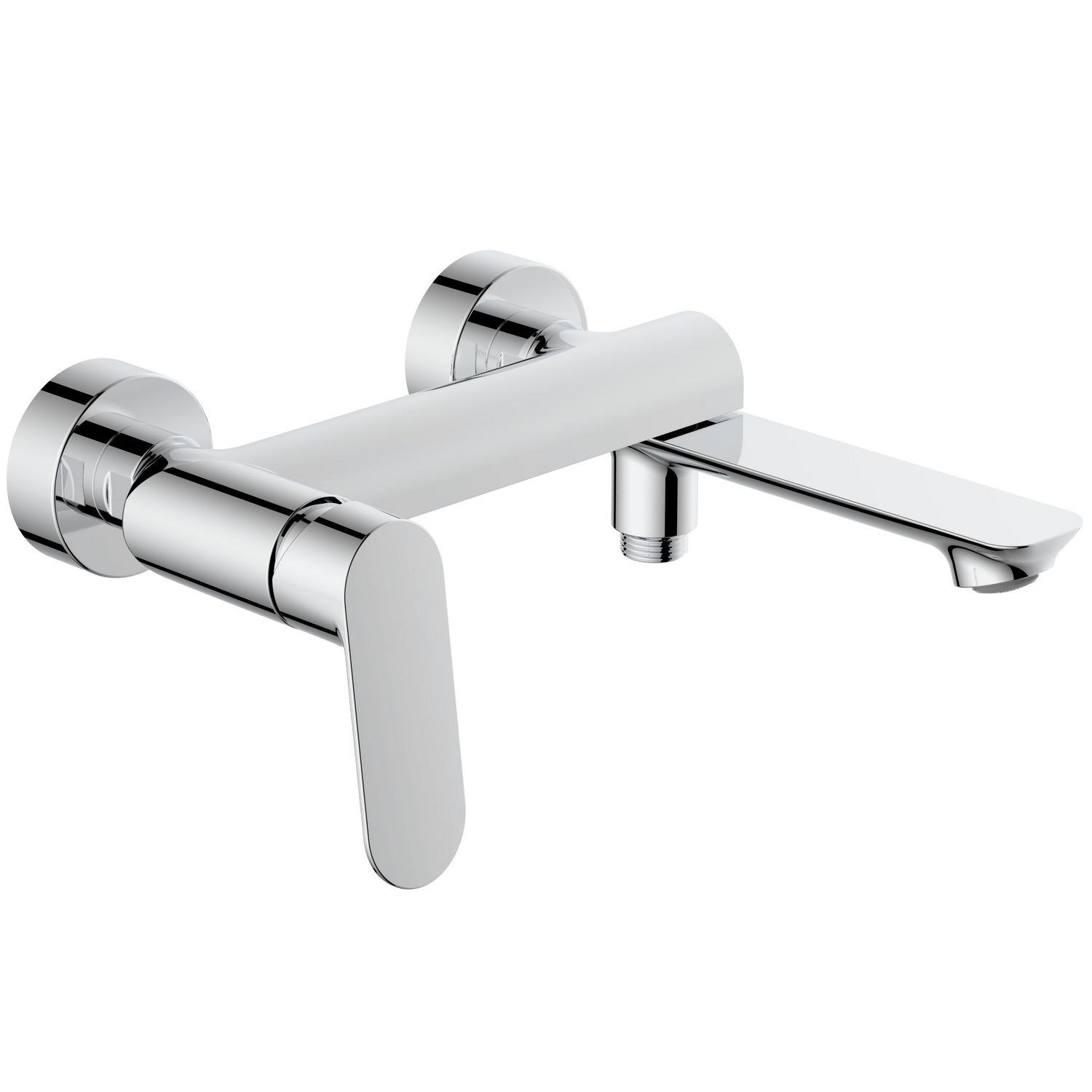 Змішувач для ванної Q-tap Evia QTEVI260CRM47578 одноважільний Хром (252831)