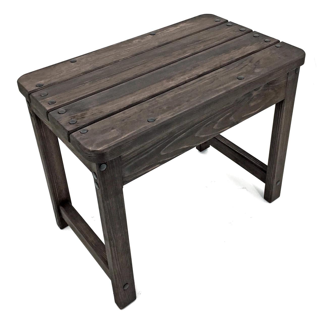 Стульчик из дерева Базавлук 50х30х40 см Мокко (ТАБ-503110)