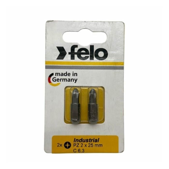 Бита Felo PZ2х25 мм 1/4" С 6,3 Вox 2 шт. 02102036 (14214)