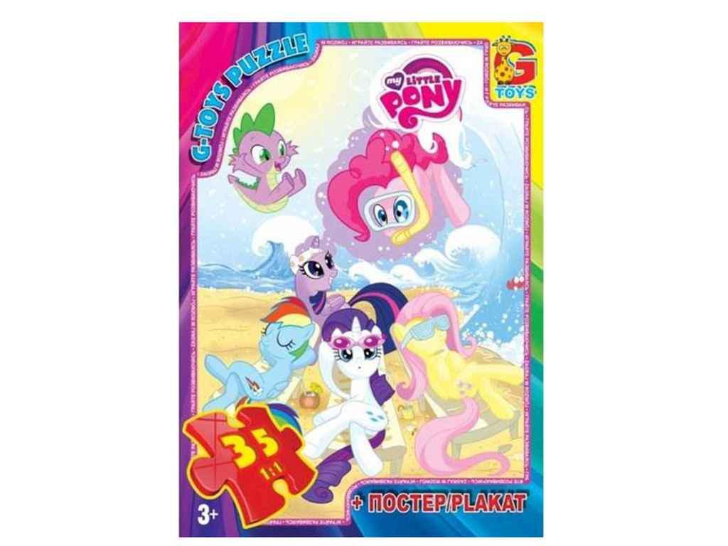 Пазлы G-Toys Человек-паук SM891 35 эл. (984744)