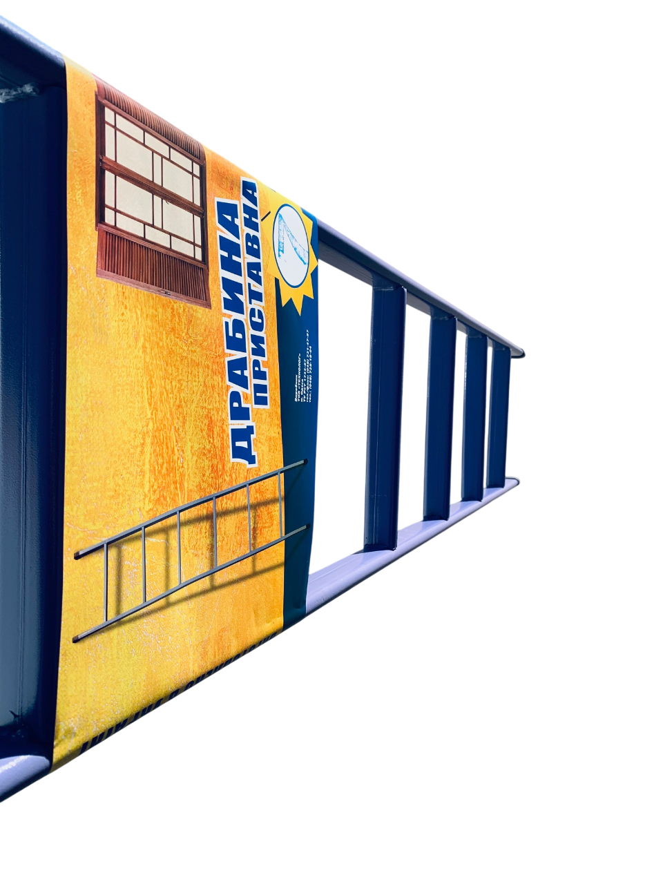 Лестница приставная металлическая Технолог 7 ступеней - фото 3 Лестница приставная металлическая Технолог 7 ступеней - фото 3