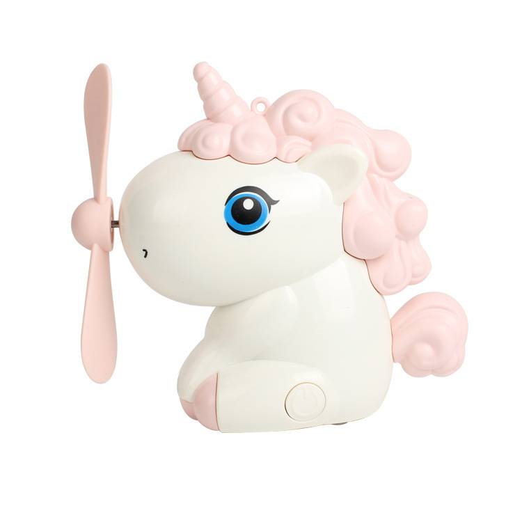 Мини-вентилятор FunnyFan Mini Unicorn Единорог Розовый