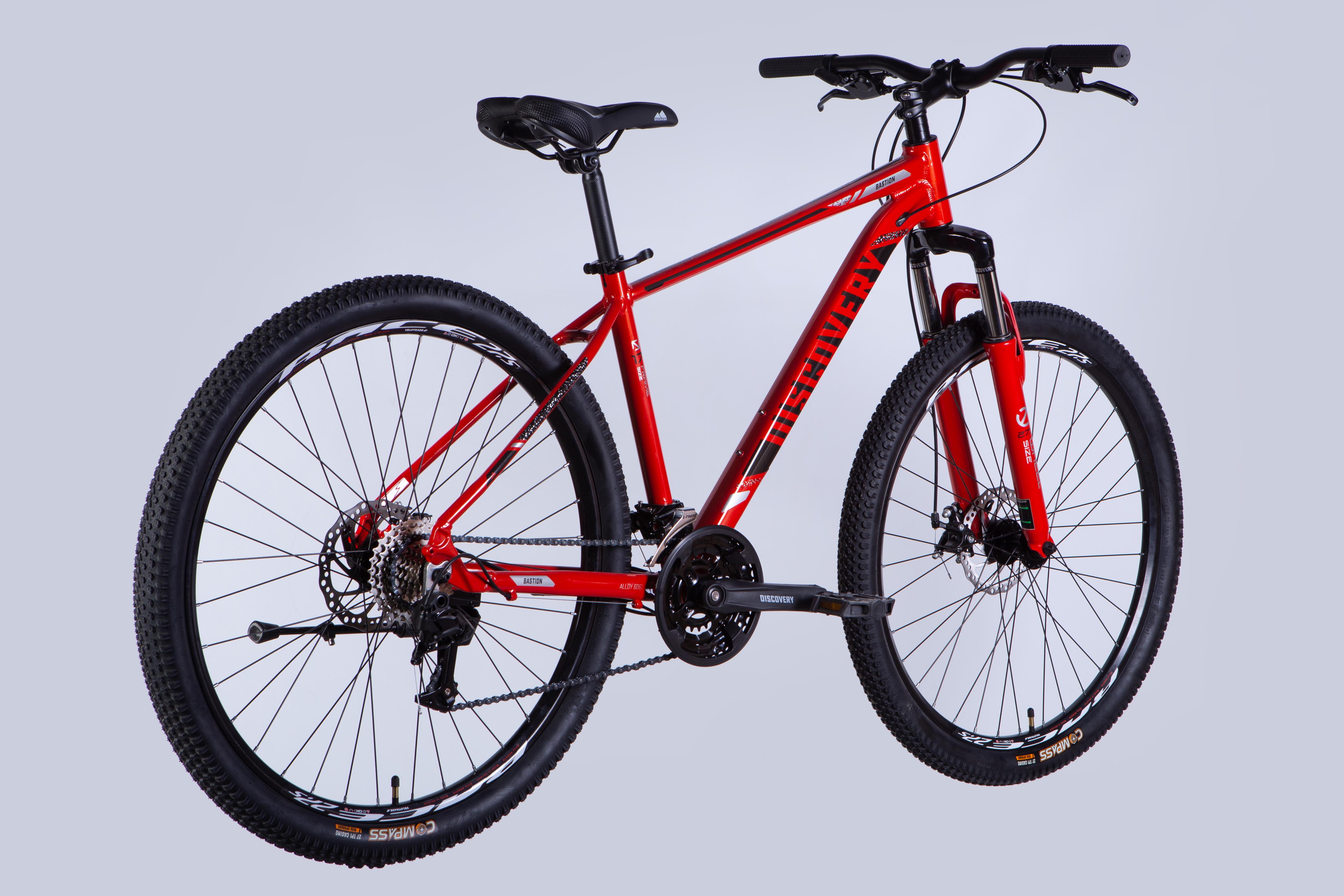 Велосипед Discovery 2025 BASTION DD CS AL 27,5" рама 17" Красно-черный (OPS-DIS-27,5-006) - фото 4 Велосипед Discovery 2025 BASTION DD CS AL 27,5" рама 17" Красно-черный (OPS-DIS-27,5-006) - фото 4