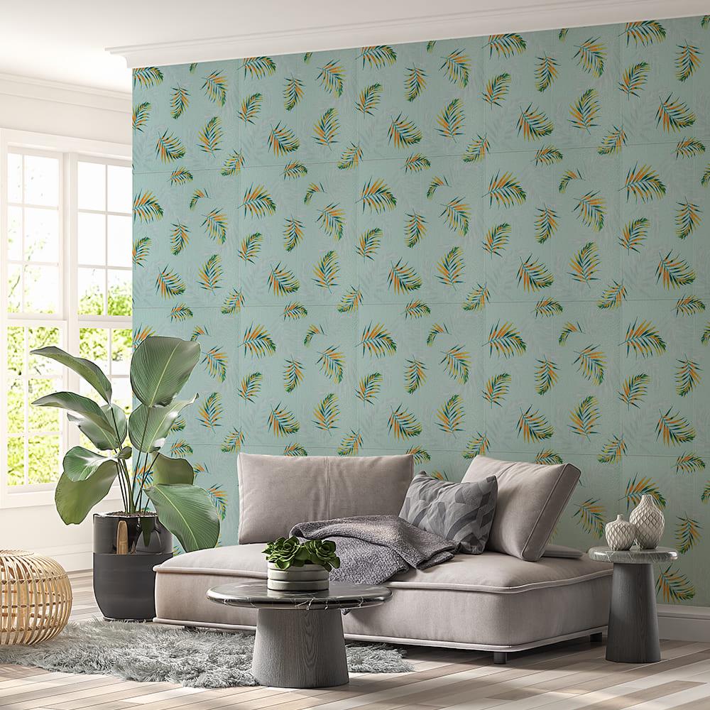 3D-панель самоклеющаяся настенно-потолочная Sticker Wall Папороть 680х670х4 мм (SW-00001984)