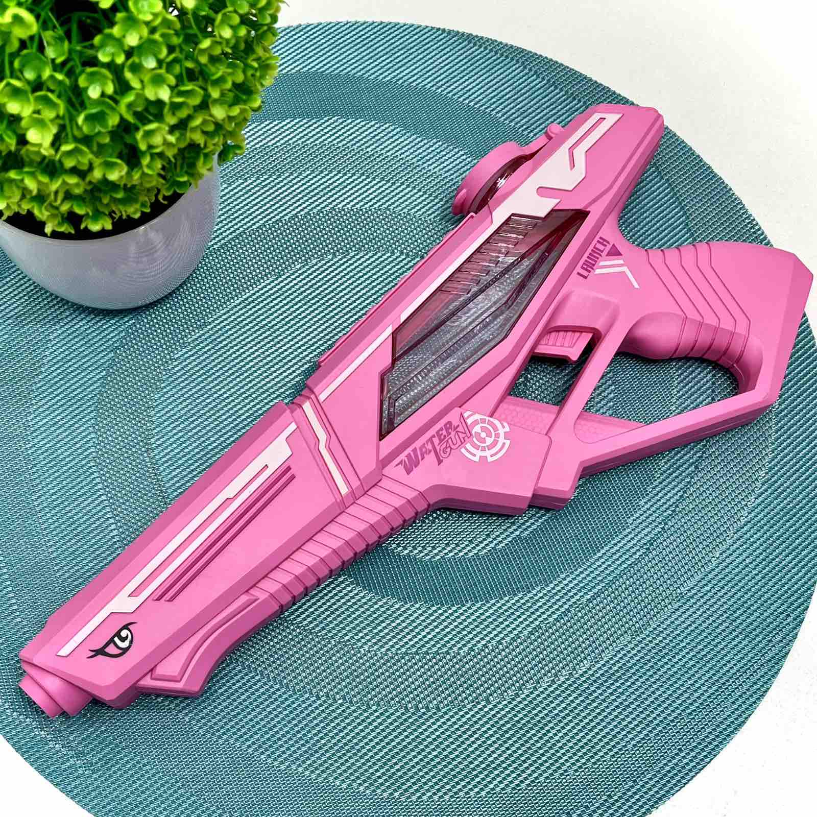 Автомат водный на аккумуляторе автоматический принцип работы Розовый (2341) Автомат водный на аккумуляторе автоматический принцип работы Розовый (2341)