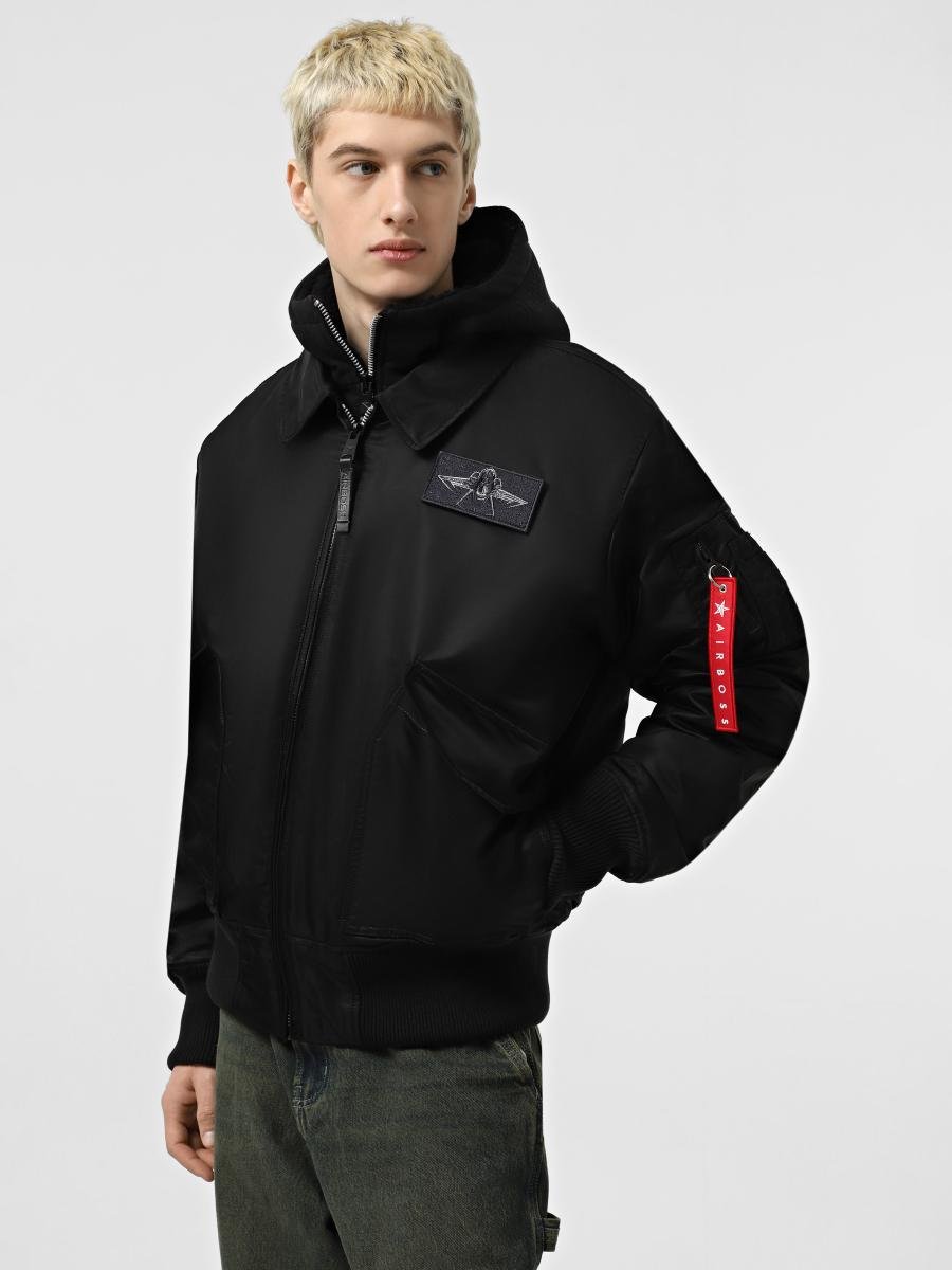 Куртка бомбер CWU 45/P Raptor S Чорний (125577)