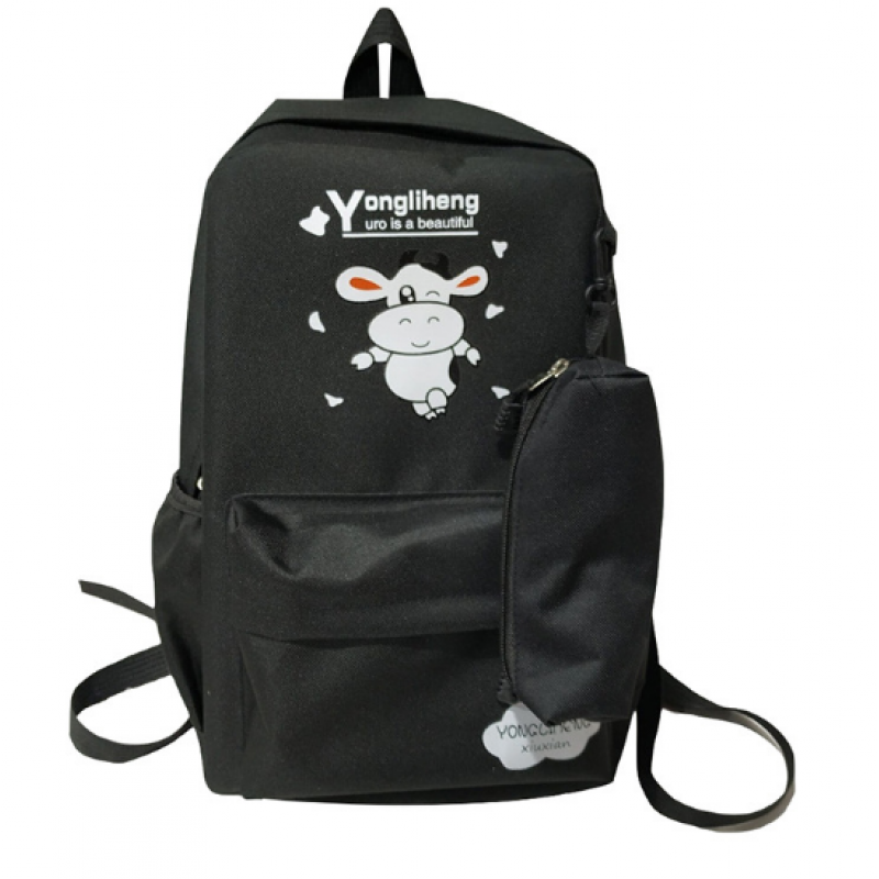 Рюкзак жіночий спортивний/міський 42х33х13 см Чорний (699)