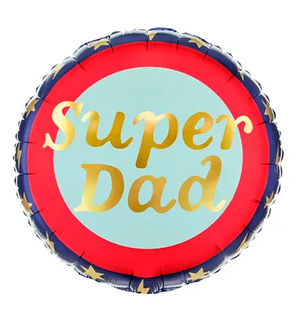 Воздушный шар Super Dad 45 см (10808312)