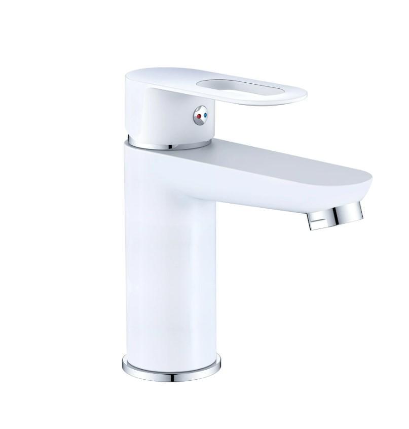 Смеситель для раковины Lidz Latwa 001 k35 White (LDLAT001WHI45423)