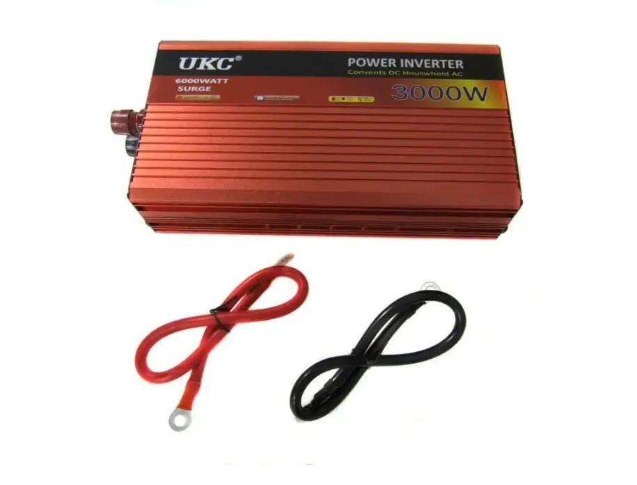 Перетворювач напруги UKC AR 12-220V 3000W (1-1-34805)