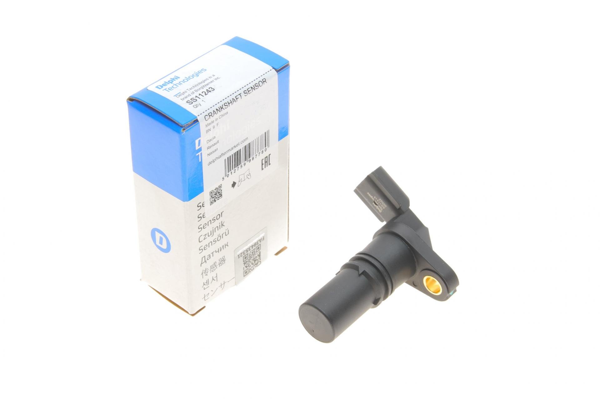 Датчик DELPHI положення коленвала Renault Kangoo/Megan/Trafic 1,5dCi/1,6dCi 05 (SS11243)