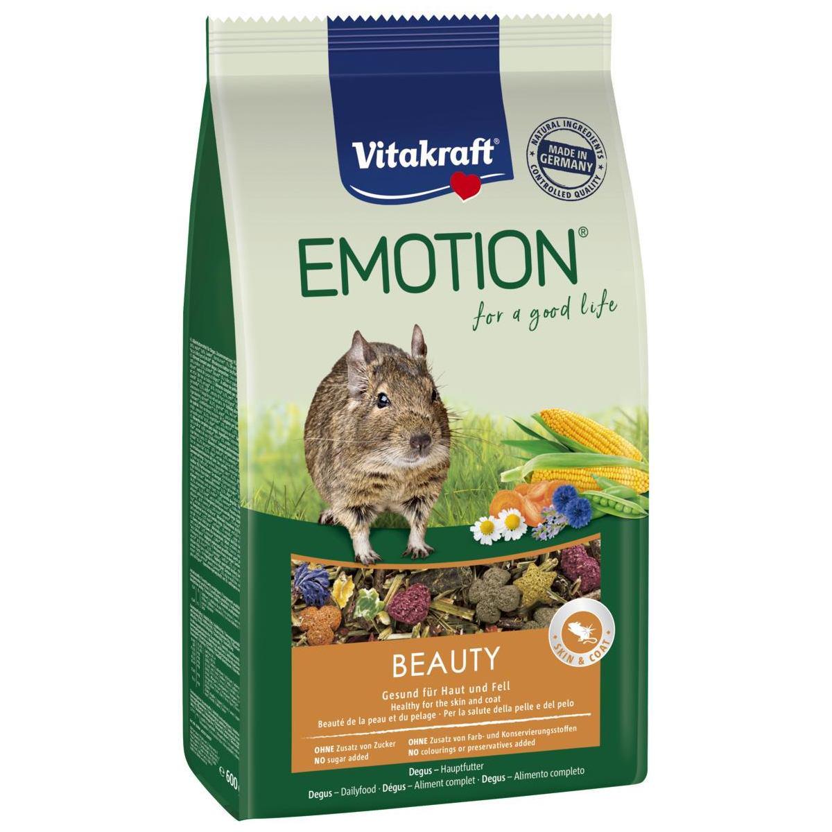 Корм для дегу Vitakraft Emotion Beauty Selection 600 г (31464/33761 Vitakraft)