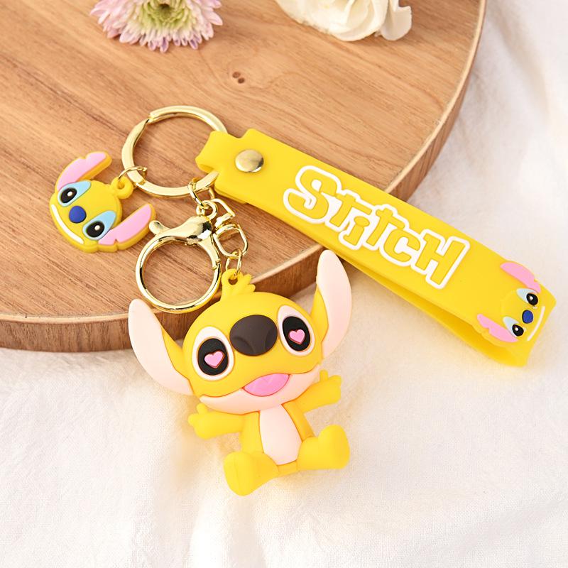 Брелок для ключей Stitch Lilo & Stitch Disney Желтый (006)