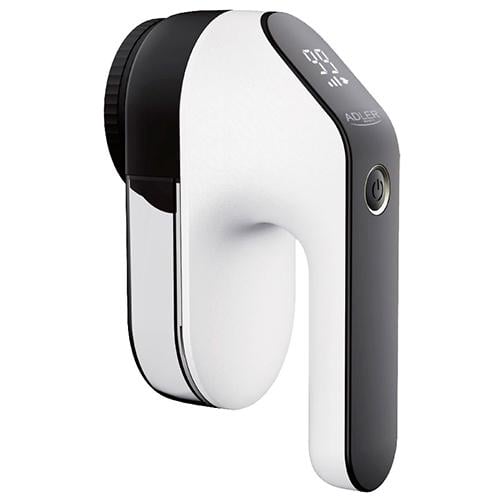 Машинка для удаления катышков Adler AD 9618 3 скорости LED-дисплей USB-зарядка Белый/Черный (238ff803)