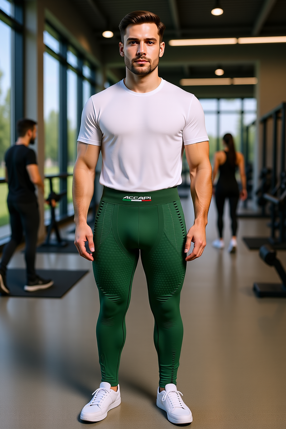 Термоштаны мужские Accapi Ergoracing Black/Military (AA903 1799)