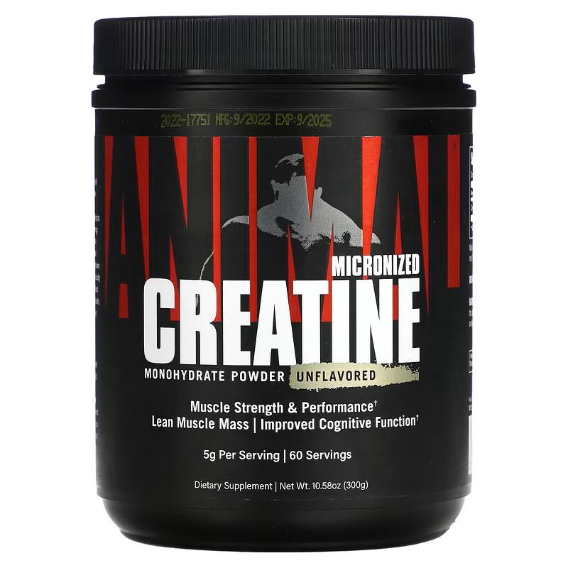 Креатин моногидрат Universal Animal Micronized Creatine Monohydrate Powder 300 g