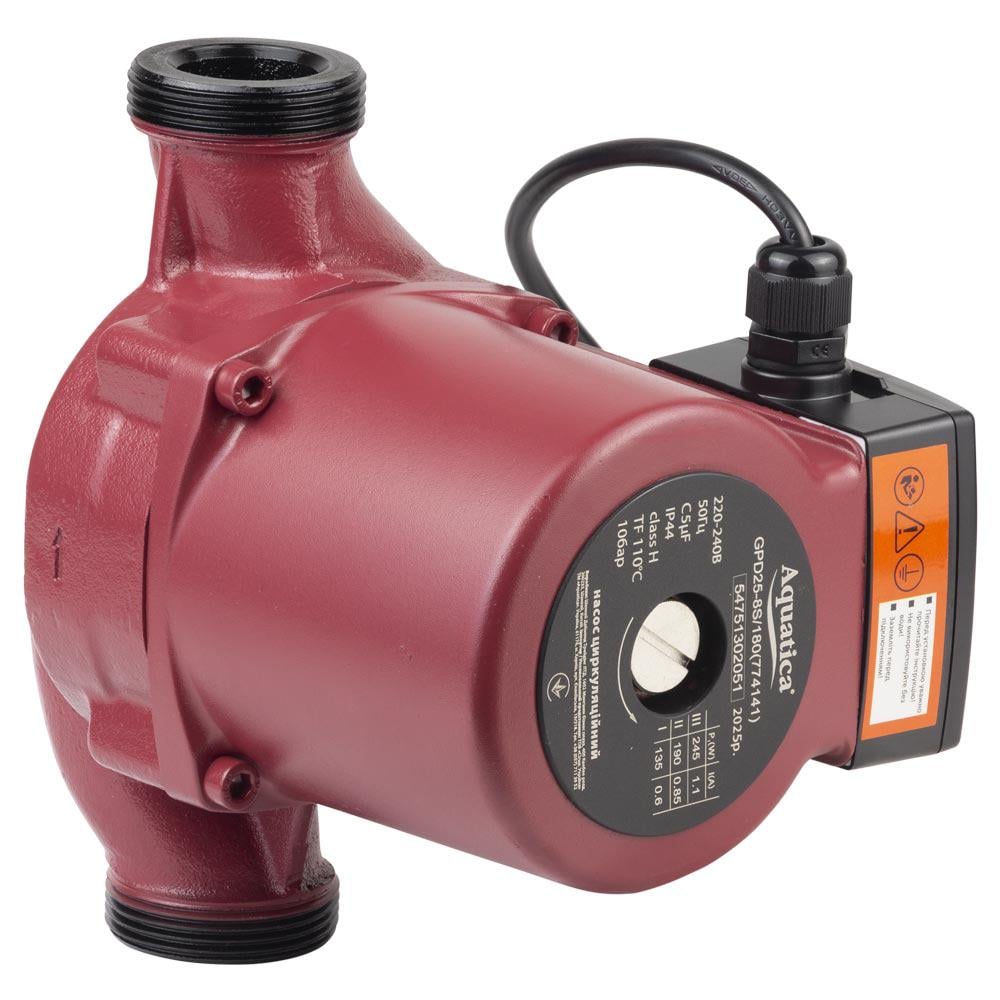 Насос циркуляційний Aquatica 245 Вт H 8 м Q 200 л/хв механічний (774141)