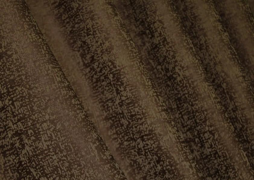 Ткань шторная софт Коричневый (1419ш)