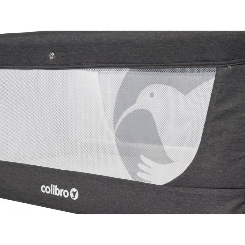 Ліжечко дитяче Colibro Lindo з матрацом Чорний (9800-CL-13) - фото 6