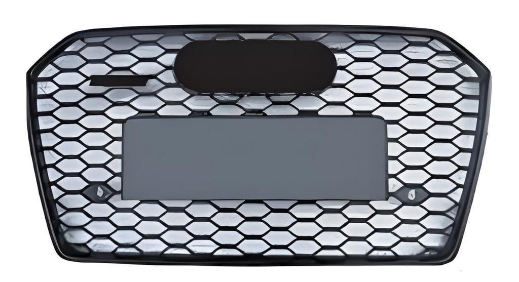 Передняя решетка RS-style 2014-2017 GT Tuning для Audi A6 C7 2011-2017 ABS Черный