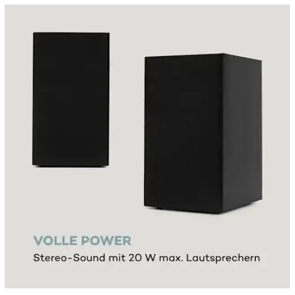 Музичний центр Auna Connect DAB+/FM cтерео-система з вбудованим інтернетом 80 Вт (10034039) - фото 2 Музичний центр Auna Connect DAB+/FM cтерео-система з вбудованим інтернетом 80 Вт (10034039) - фото 2