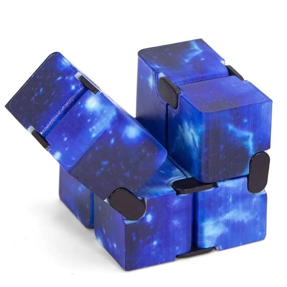 Антистресс кубик Бесконечный космос, 7,3x3,6x1,8 см Голубой Антистресс кубик Бесконечный космос, 7,3x3,6x1,8 см Голубой