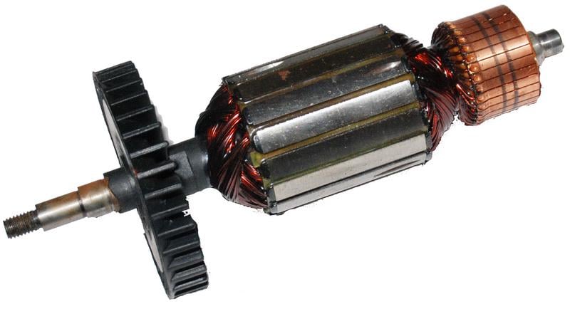 Якорь болгарки VJ Parts для Зенит ЗУШ-230/2400 Профи/Black Master 230 (як507)