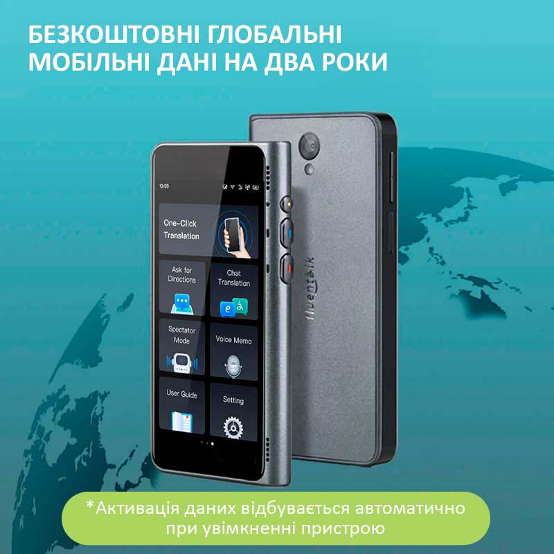 Перекладач голосовий Timekettle Fluentalk T1 авто двосторонній 40 мов/фото/онлайн/оффлайн - фото 6