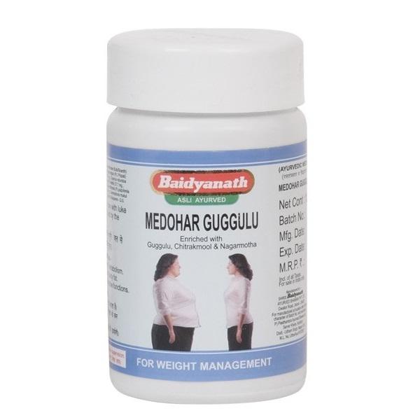 Смесь экстрактов Baidyanath Medohar Guggulu 120 таб. (000020212)
