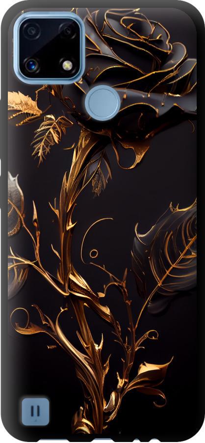 Чехол на Realme C21 Роза 3 (5552b-2321-42517)
