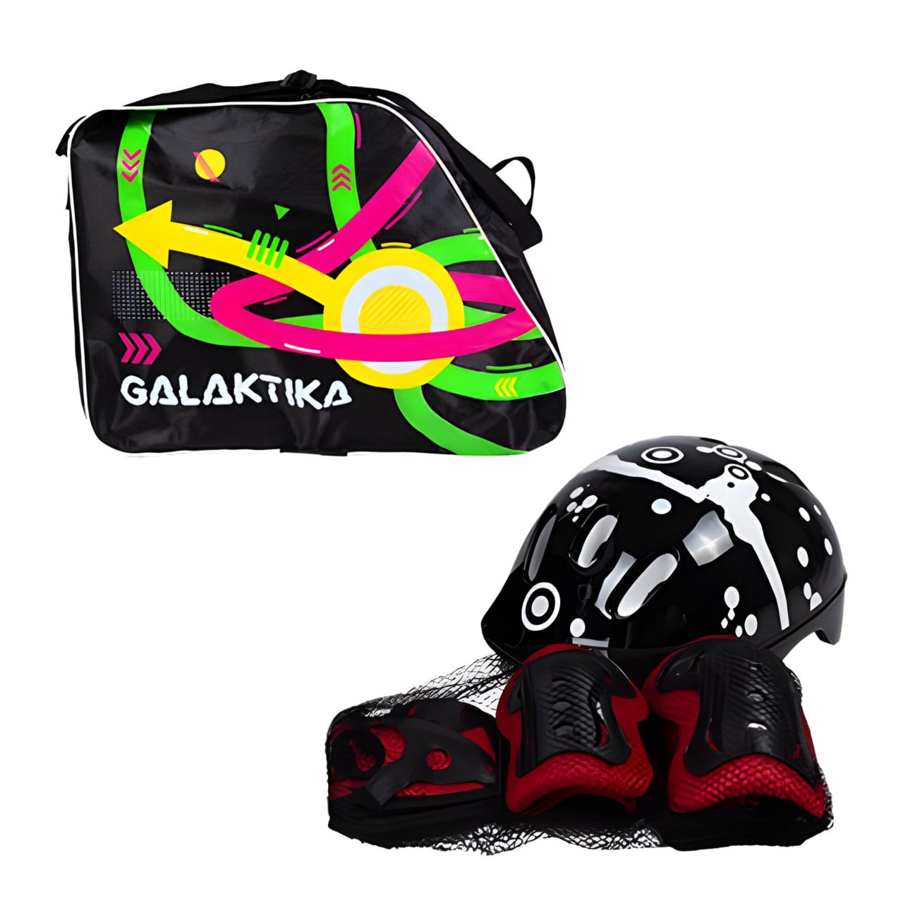 Ролики квады с подсветкой р. 34-38 Красный (RS-0039 M) - фото 3 Ролики квады с подсветкой р. 34-38 Красный (RS-0039 M) - фото 3